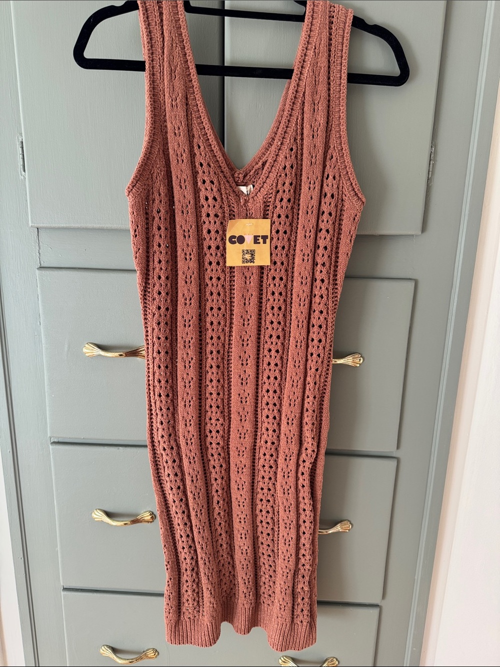 Sleeveless Knit Cover-Up
